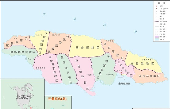 跟着国足学足球地理系列③牙买加-博尔特的故乡