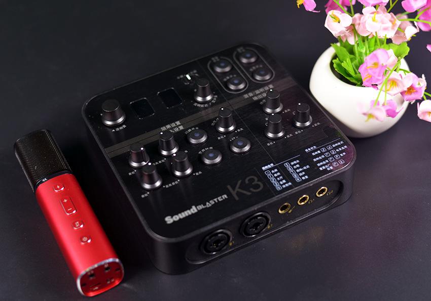 创新k3声卡手机直播教程,创新k3声卡怎么调效果最佳