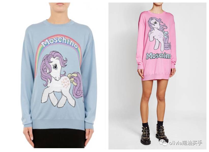 moschino秋冬服装,moschino女装t恤