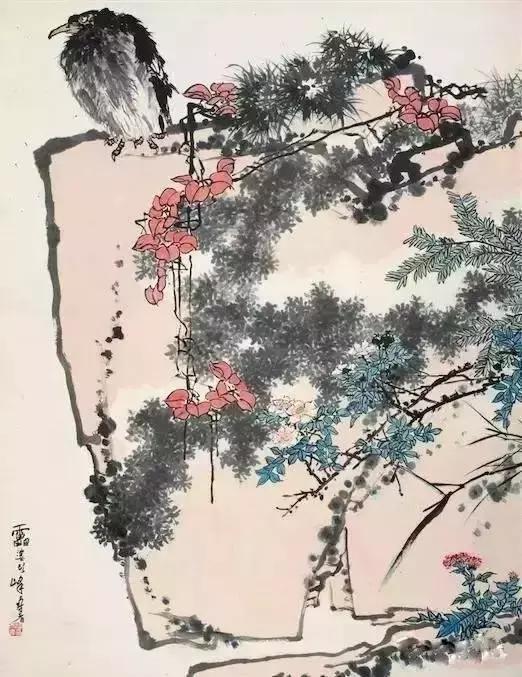 拍卖上亿的长幅国画作品,画家刘元生国画香港拍卖作品