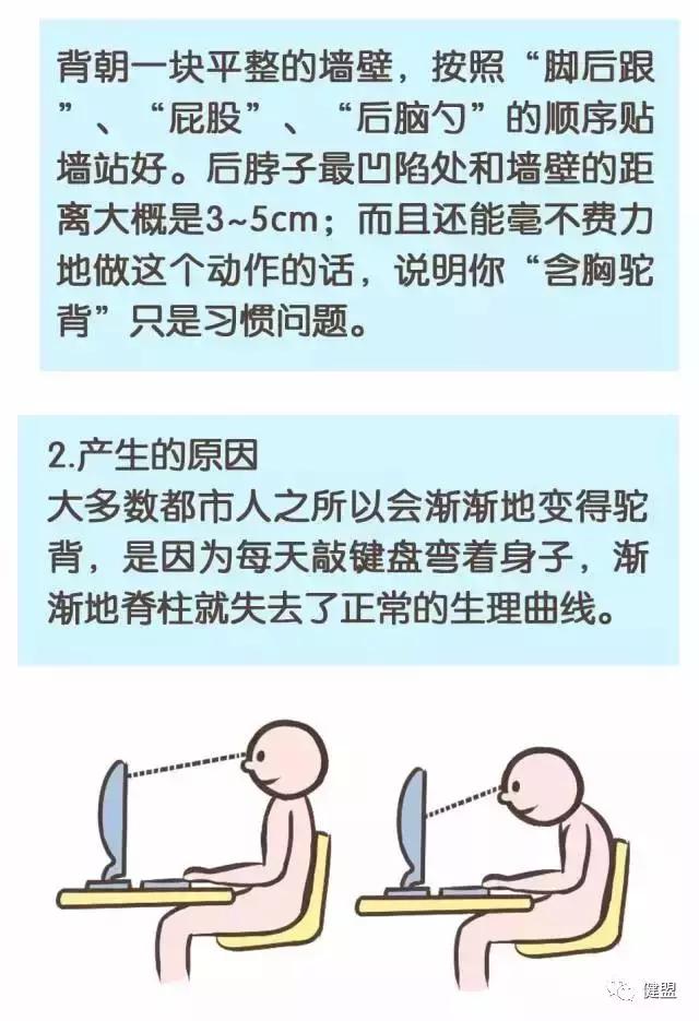 成年人驼背耸肩,一招拯救圆肩驼背