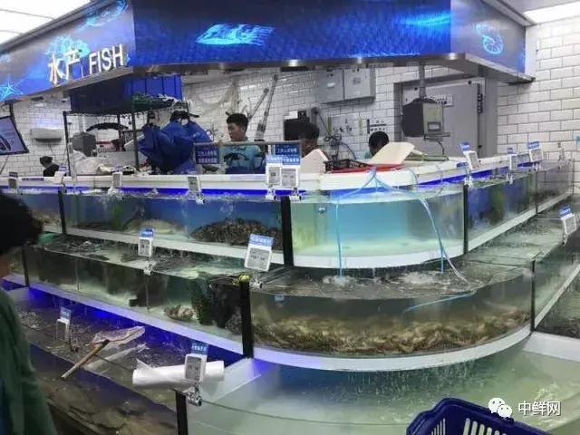 泉州超市水产招商,新鲜海鲜水产超市