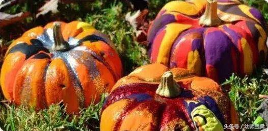 万圣节南瓜手工制作,万圣节幼儿园手工南瓜