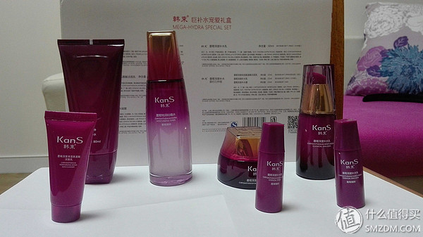 韩束补水保湿四件套,韩束红石榴宠爱礼盒