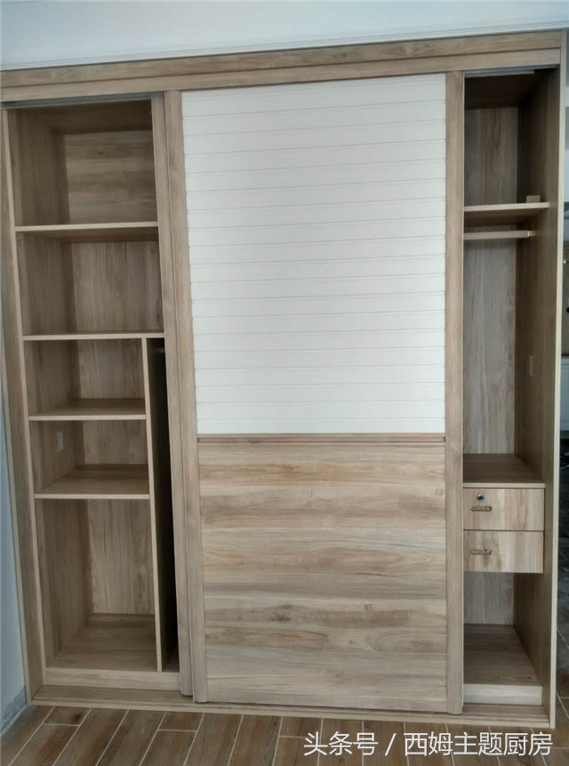 新房装修衣柜移门支持定制,全屋定制衣柜推拉门避坑指南
