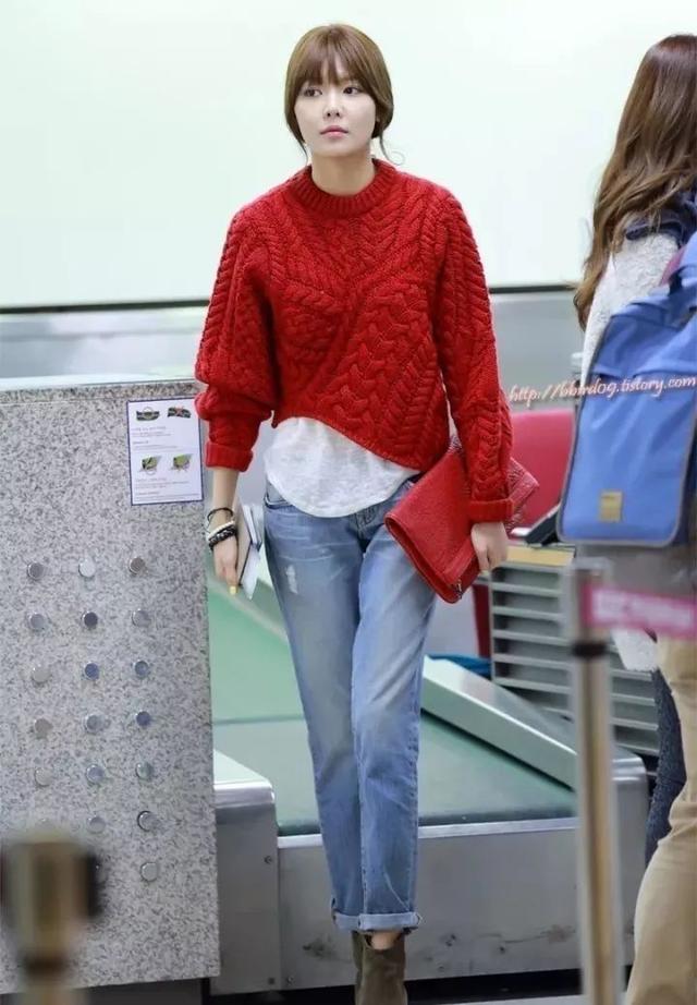 毛衣衬衫合体,衬衫毛衣配什么cp好看