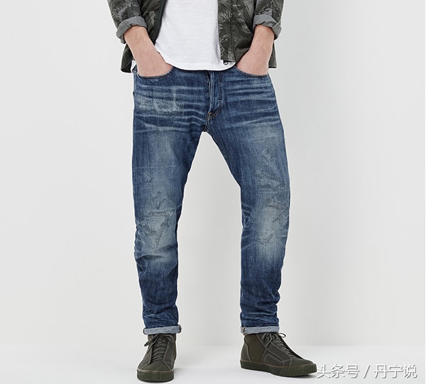 3d裁剪潮牌牛仔裤,大码立体裁剪牛仔裤