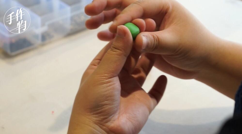 手工制作娇小可爱的软陶小机器人——图文分解