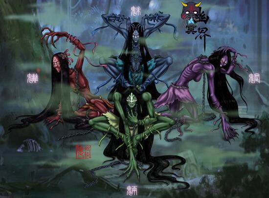 魃魈魁鬾魑魅魍魉怎么读,四个鬼的成语魑魅魍魉怎么读