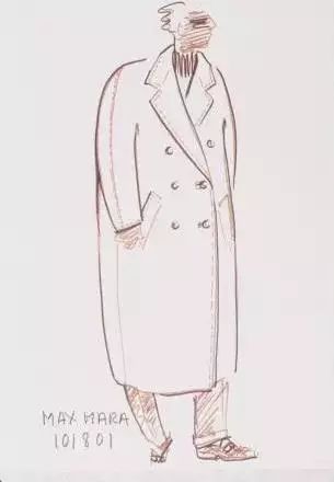 “大衣是女人的第一藏身所”