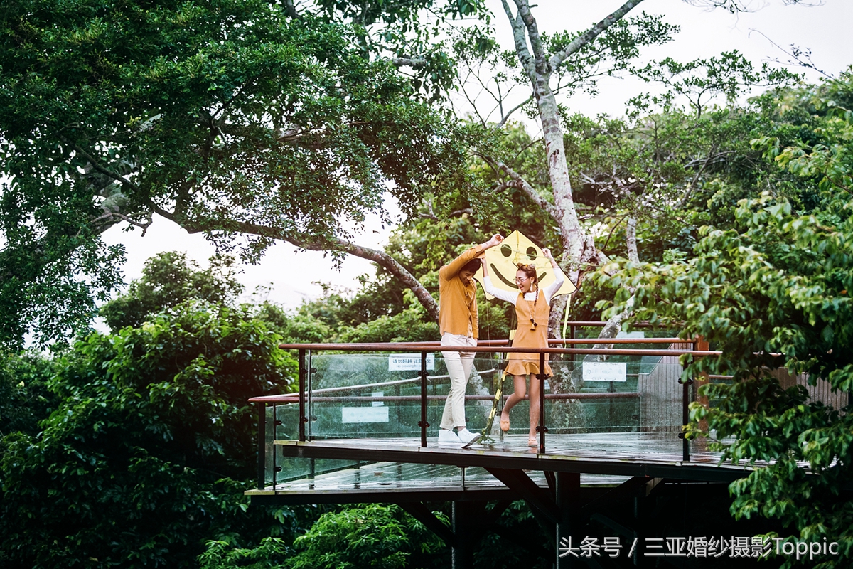 亚龙湾森林公园婚纱摄影,三亚亚龙湾婚纱摄影价格