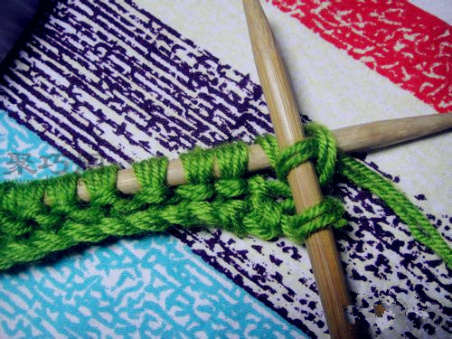 棒针编织简单的围巾新手教程,棒针围巾的编织教程最简单