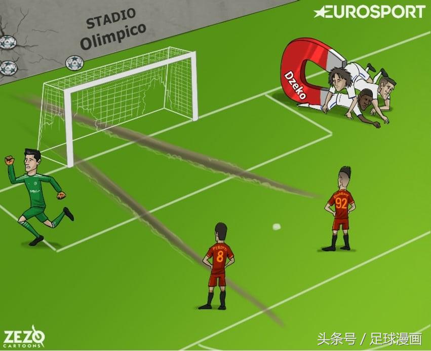 足球世界名场面漫画,足球漫画欧洲杯
