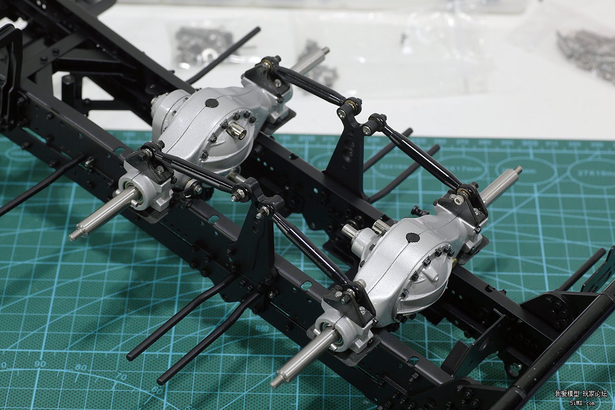 论复杂程度我只服它｜德国ScaleArtMAN三向自卸车细节（三）