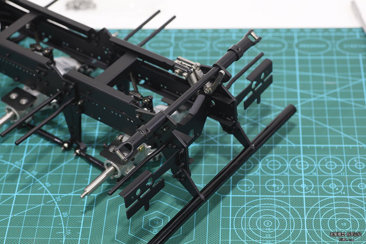 论复杂程度我只服它｜德国ScaleArtMAN三向自卸车细节（三）