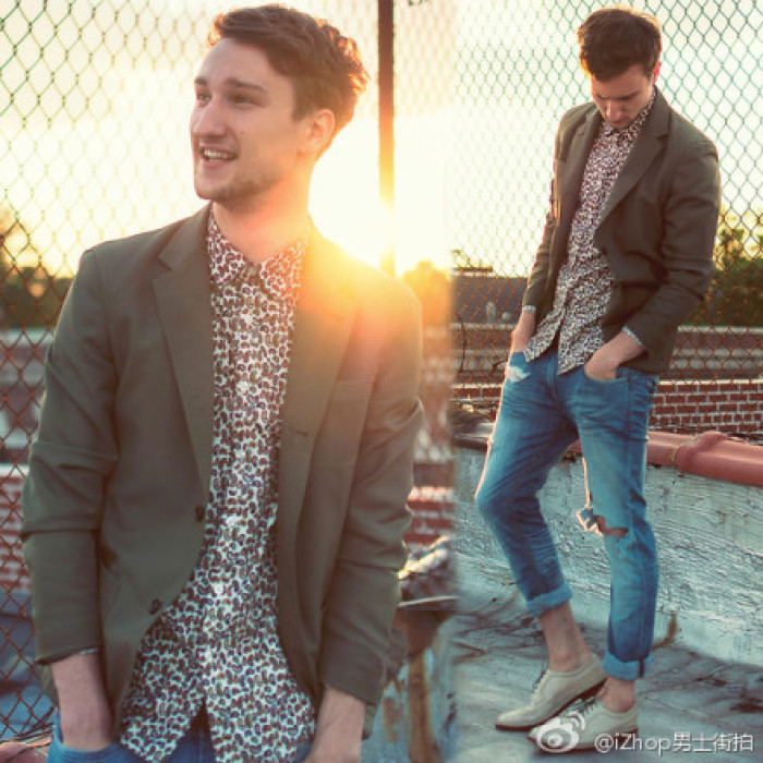 一个男人的冬季可以有多潮?学MarcelFloru就够了!