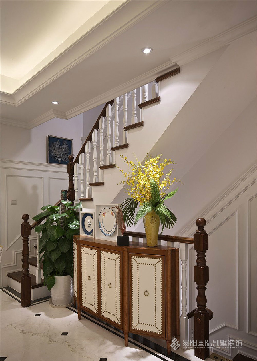 北京别墅全案设计-保利垄上320㎡新古典风格