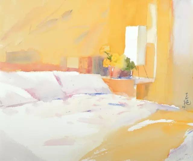 孙志纯国画欣赏,孙志纯水彩作品