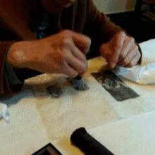 拓片制作册页教程,拓片怎么做得又黑又亮