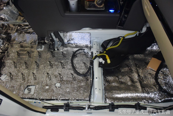 普拉多全车隔音效果图,普拉多stp隔音