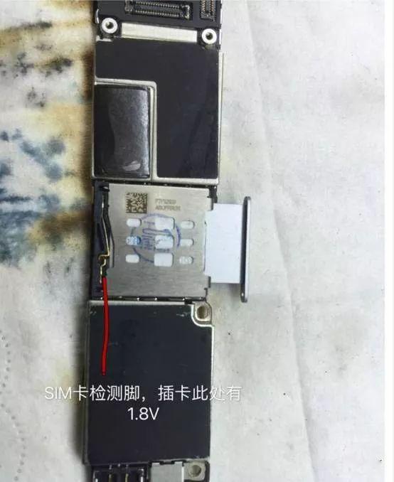 维修iphone6sp振动器,苹果6p不读卡维修案例