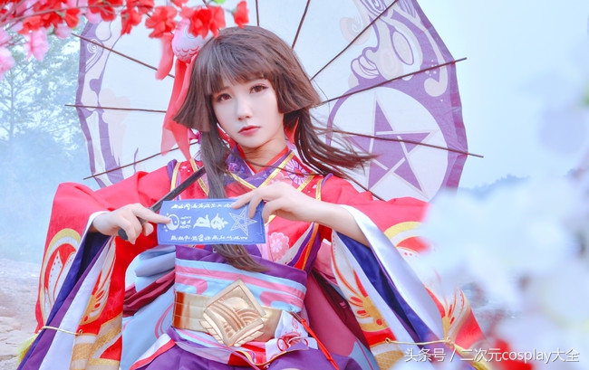 阴阳师神乐叠翠流金cos,cosplay阴阳师神乐高清图