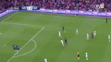 为什么很难防住梅西？因为梅西过人时的重心实在太稳了