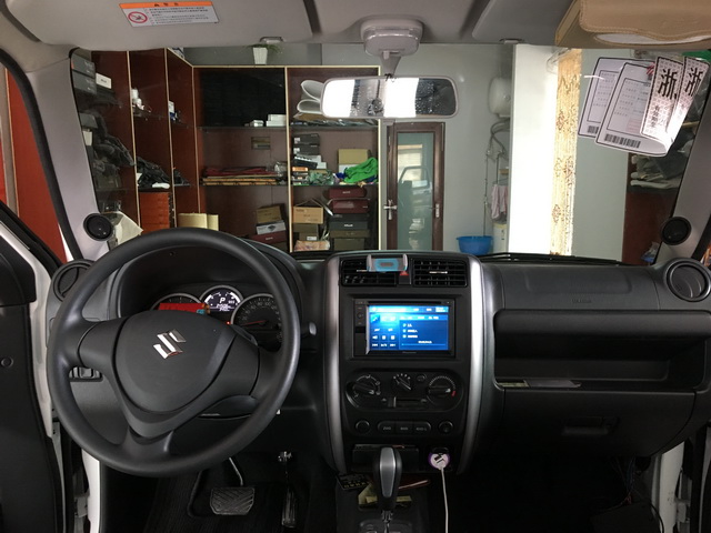 吉姆尼四驱越野改装,吉姆尼无损改装音响