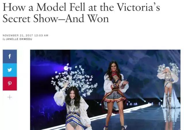 奚梦瑶一口一句英文,奚梦瑶走秀摔倒视频完整版