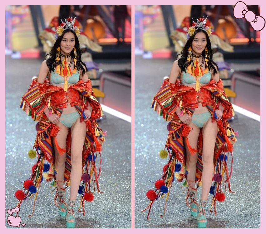 维密秀何穗奚梦瑶合集,奚梦瑶和何穗维密秀