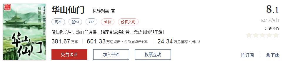50大公认网络小说神作,网络评分最高小说20部