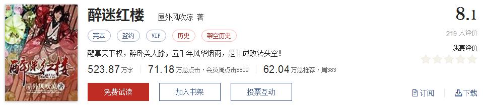 50大公认网络小说神作,网络评分最高小说20部
