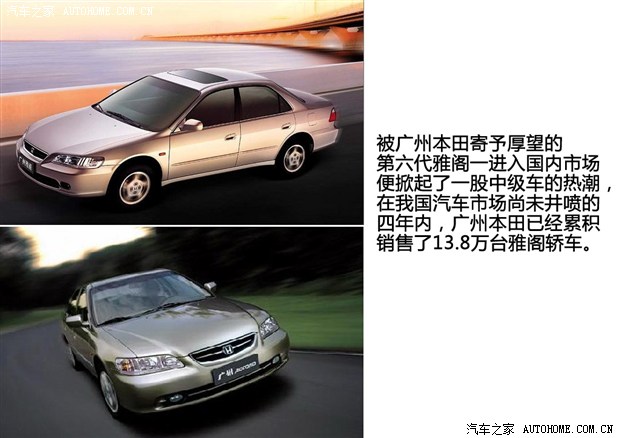 本田雅阁历代的车型变化,本田雅阁历代所有经典车型