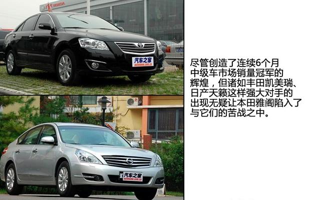 本田雅阁历代的车型变化,本田雅阁历代所有经典车型