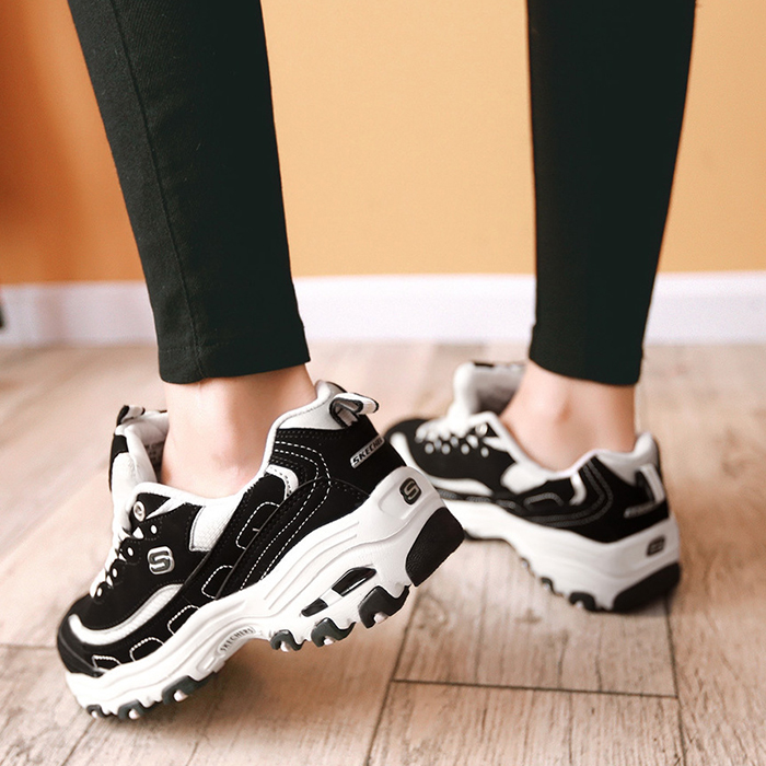 斯凯奇经典款熊猫鞋隐形增高,有什么颜值高的增高鞋斯凯奇