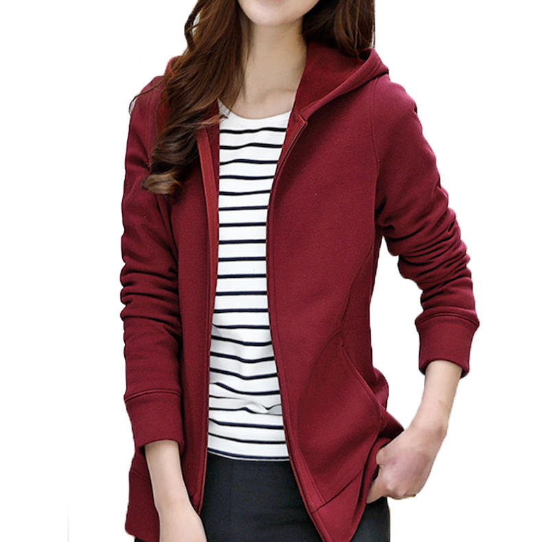 新款加绒加厚保暖连帽卫衣男长袖,女高中生加绒连帽卫衣12-15岁