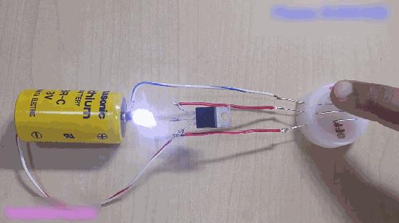 触摸开关的基础思路,简单的触摸开关电路图