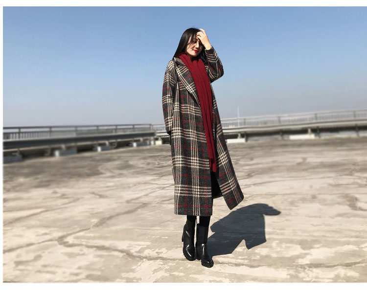 高端面料，舒适保暖，让你轻松变成时尚女神的毛呢大衣