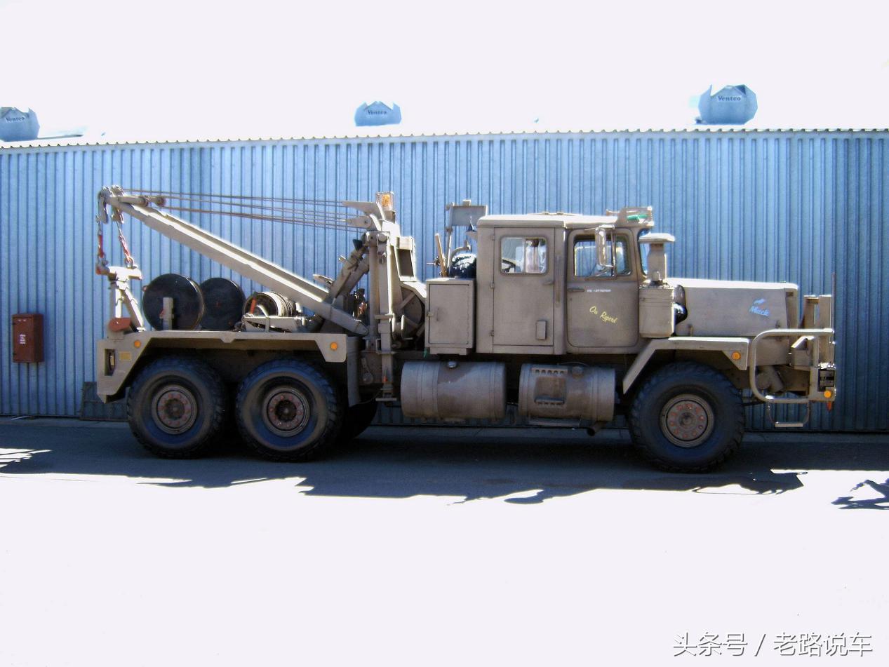 道路救援清障车大平板,道路清障车军用