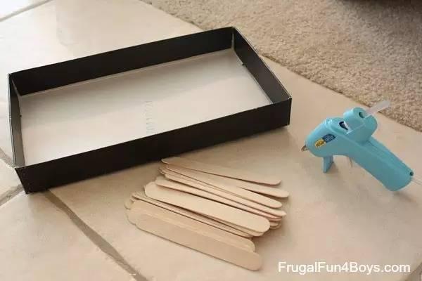 小学生鞋盒手工好玩又简单,适合3-6岁的简单手工鞋盒