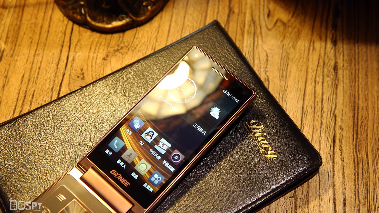 商务的外表商务的芯金立天鉴W909翻盖旗舰手机评测
