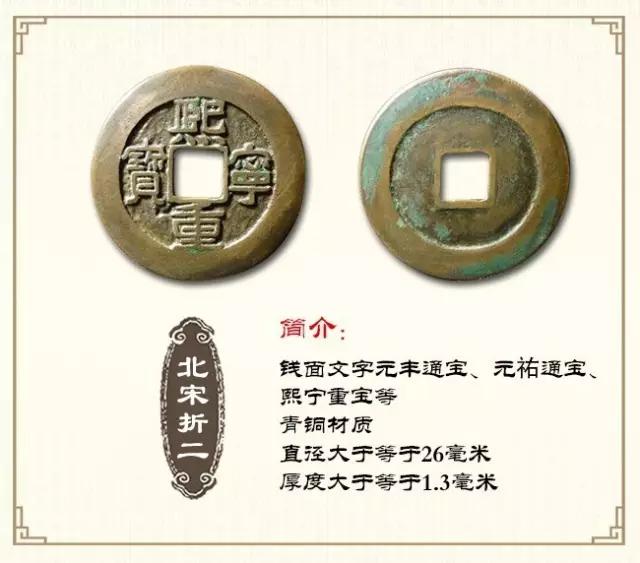 见证东方文艺复兴——钱文之大成当属北宋折二