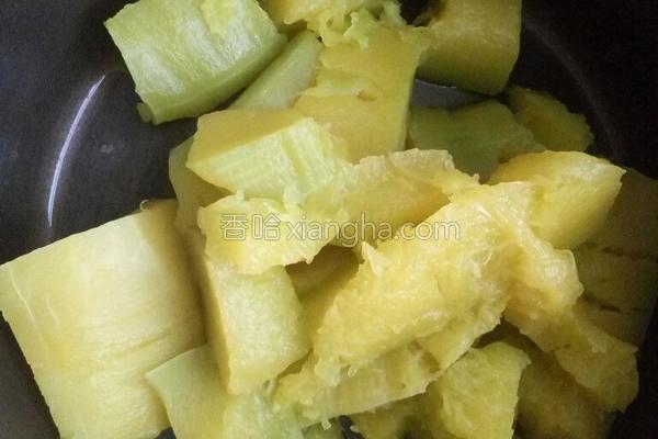 桂花南瓜糊,桂花南瓜蒸糕