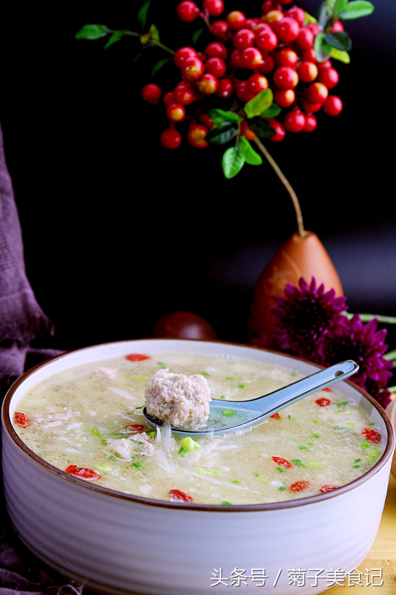 好喝的萝卜肉片汤,最好喝的肉丸汤