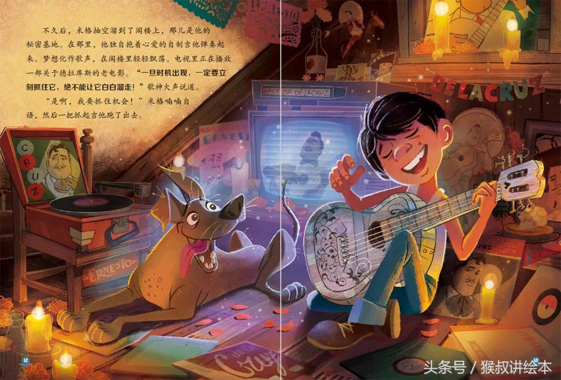 寻梦环游记里的图画书,寻梦环游记我的梦想