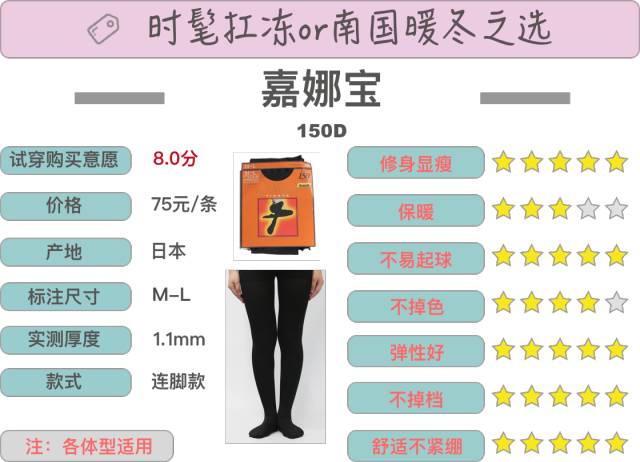 亲测144条打底裤,冬季肤色打底裤光腿神器测评