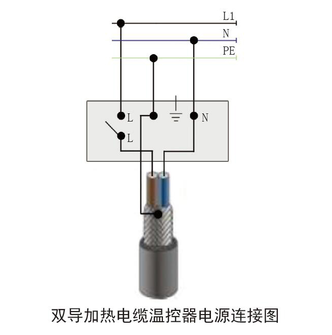加热温控器接线方法,加热温控器接线安装视频教程