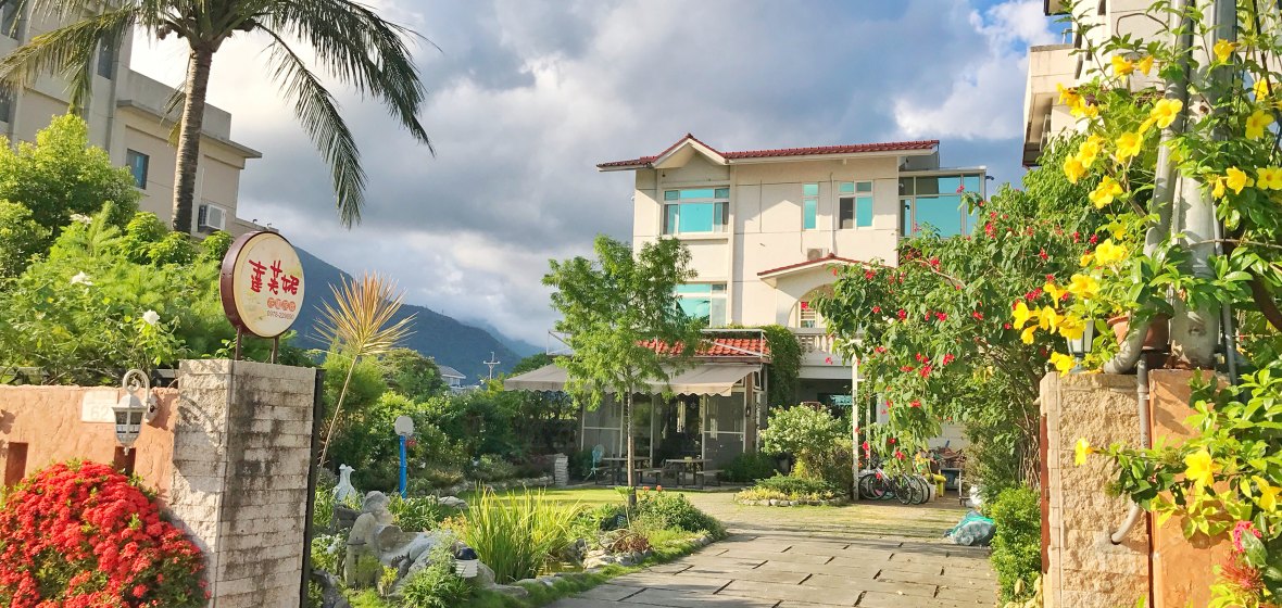 花莲民宿地中海恋人海景,台湾高雄花莲民宿