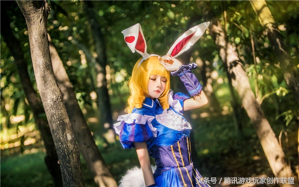 妲己cosplay爱丽丝,cosplay妲己爱丽丝梦游仙境