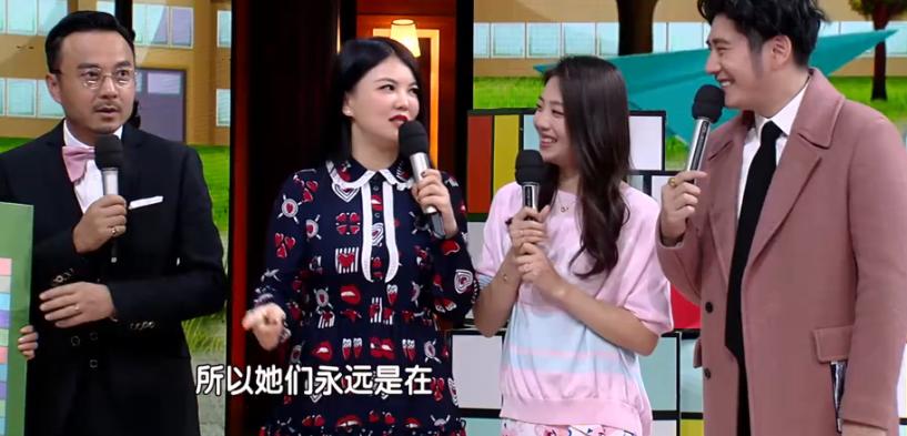 田亮女儿森碟和李湘女儿王诗龄,李湘和四岁女儿一起上节目